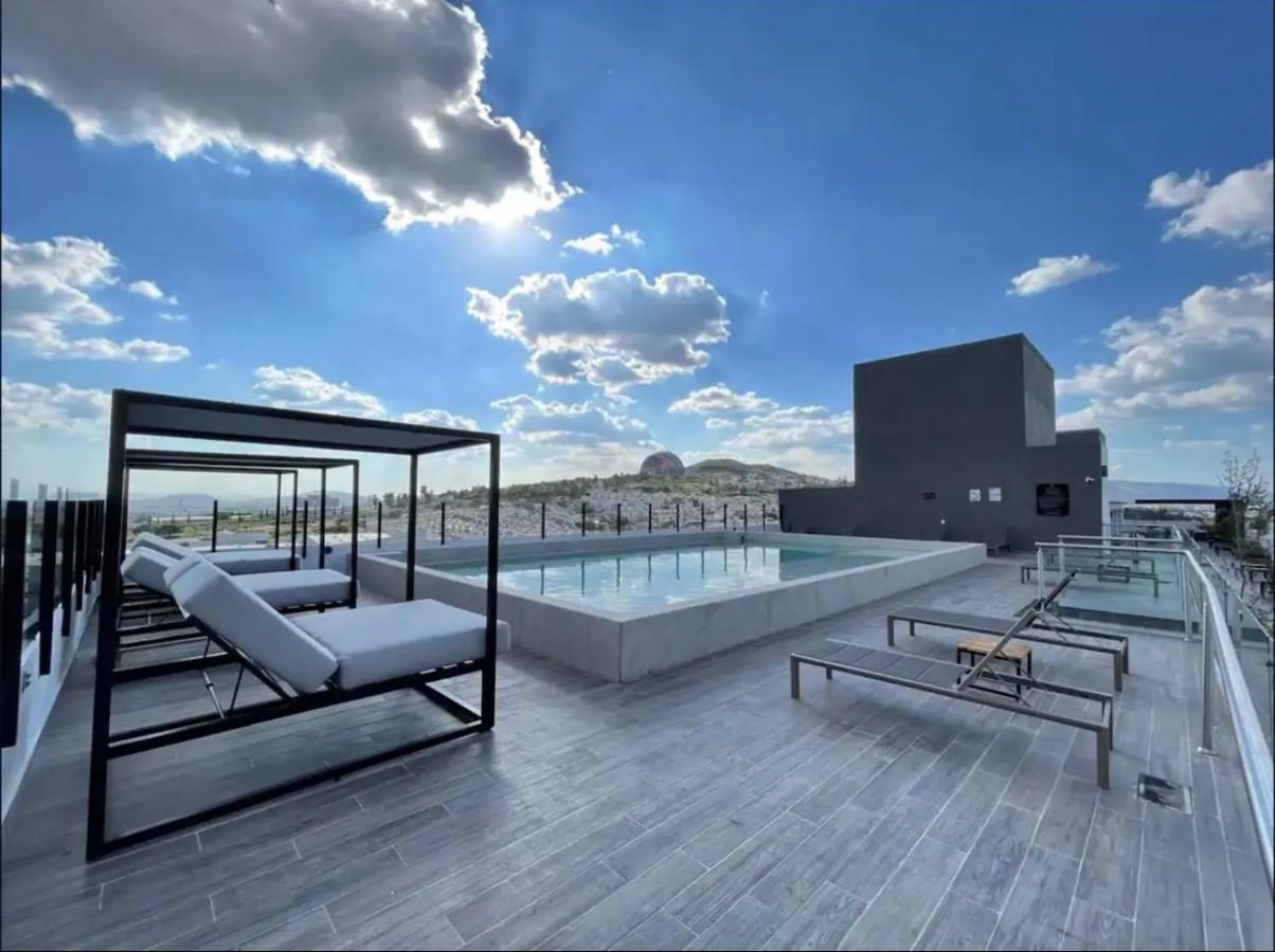 Departamento De Lujo En Con Alberca Panoramica En Zona Metropolitana De Guadalajara Apartment Exterior foto